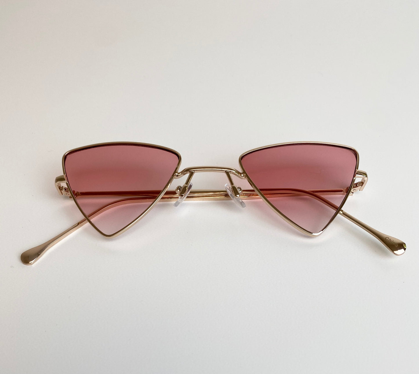 Three Sides To A Story Sunglasses - Pink