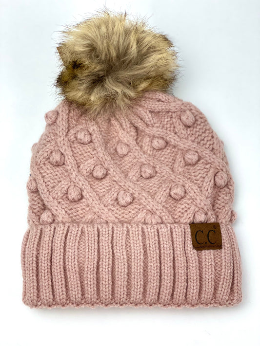 Dusty Rose Beanie