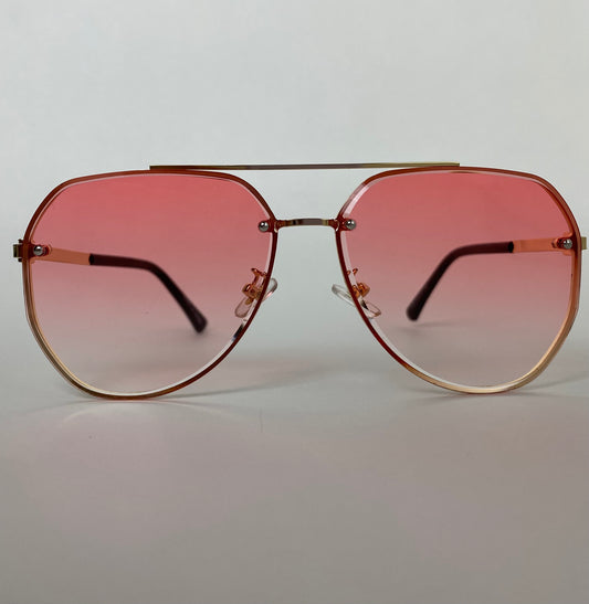 Glamorous Sunglasses - Peach